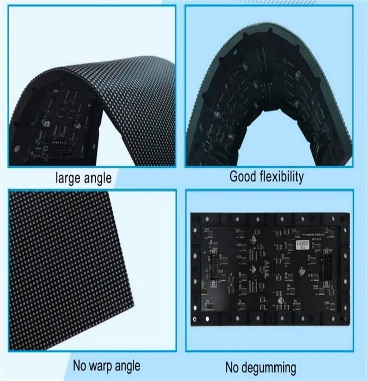 Indoor Flexible Led Display Screens Soft Led Modules Factory Price